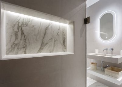 Proyecto interiorismo cliente Manuel plano espejos baño