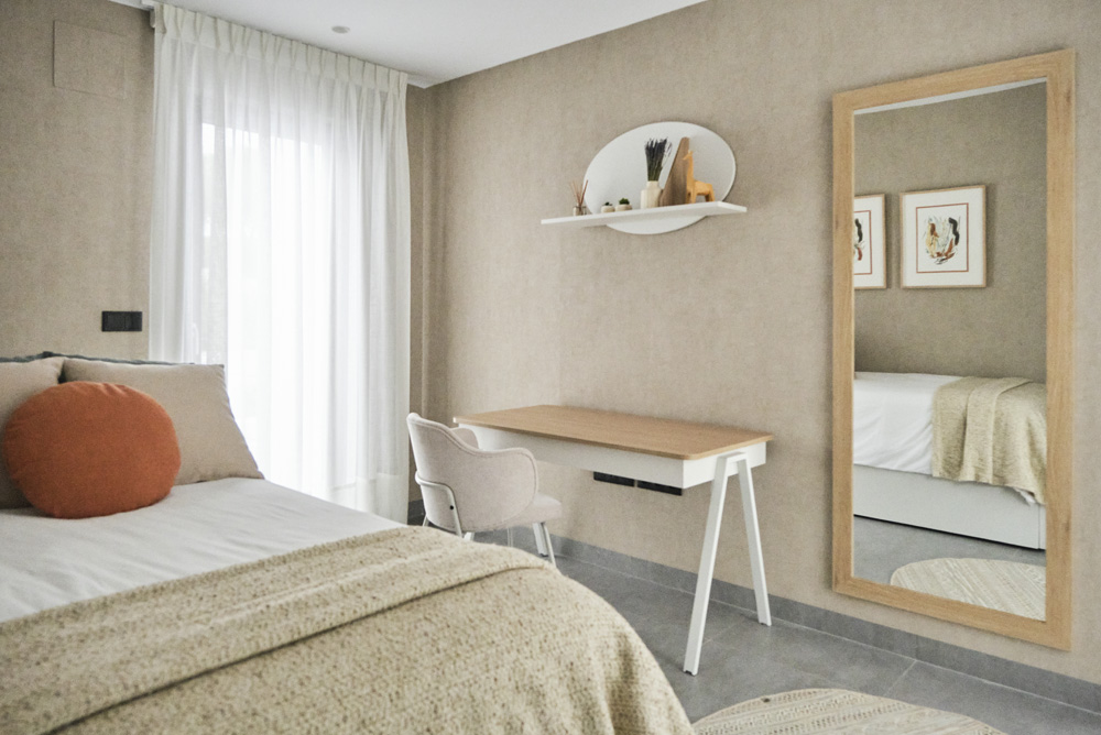 Proyecto de interiorismo residencial Vivienda Bahía Cádiz espejo Proyecto de interiorismo residencial Vivienda Bahía Cádiz espejo