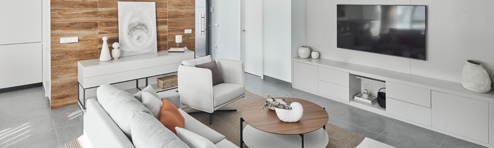 Proyecto de interiorismo residencial Vivienda La Barrosa plano cabecera