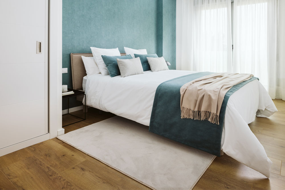 Proyecto de interiorismo Vivienda Bonald cama dormitorio matrimonio Proyecto de interiorismo Vivienda Bonald cama dormitorio matrimonio