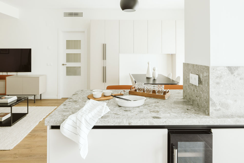 Proyecto de interiorismo Vivienda Bonald cocina plano frontal Proyecto de interiorismo Vivienda Bonald cocina plano frontal