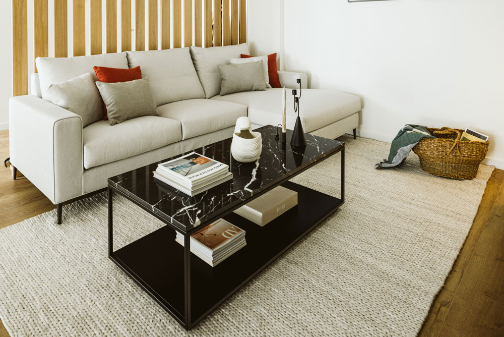 Proyecto de interiorismo Vivienda Bonald plano sofá y mesa Proyecto de interiorismo Vivienda Bonald plano sofá y mesa