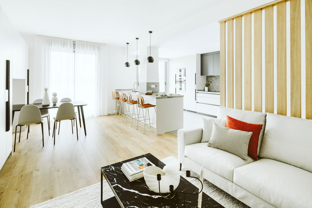 Proyecto de interiorismo Vivienda Bonald salón plano trasero Proyecto de interiorismo Vivienda Bonald salón plano trasero