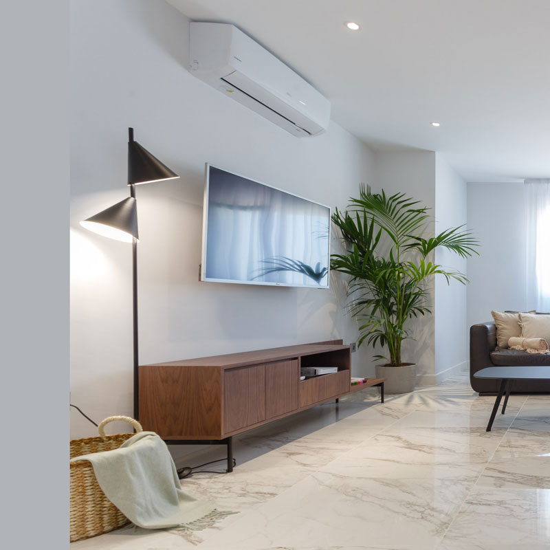 Proyecto de interiorismo Vivienda Larga plano televisión Proyecto de interiorismo Vivienda Larga plano televisión