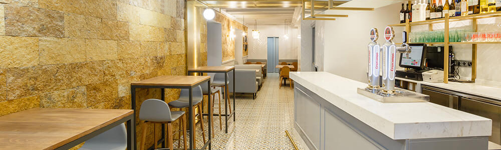 Reforma Bar La Herrería plano cabecera